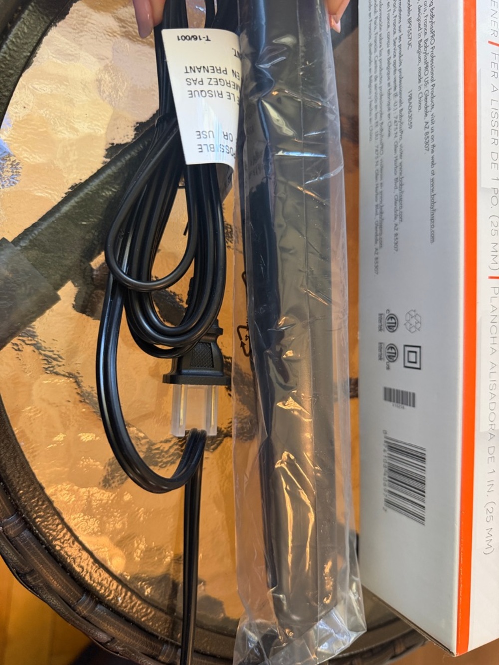 BaByliss Pro Black Porcelain Ceramic Hair Straightener - Picture 5 of 12